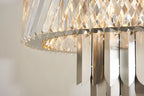Lola 43cm Chandelier Art Deco Style Pendant, 6 x E14