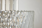 Lola 43cm Chandelier Art Deco Style Pendant, 6 x E14