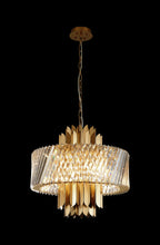 Lola 55cm Chandelier Art Deco Style Pendant, 9 x E14