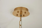 Lola 55cm Chandelier Art Deco Style Pendant, 9 x E14