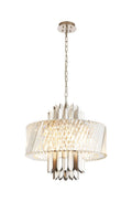 Lola 55cm Chandelier Art Deco Style Pendant, 9 x E14