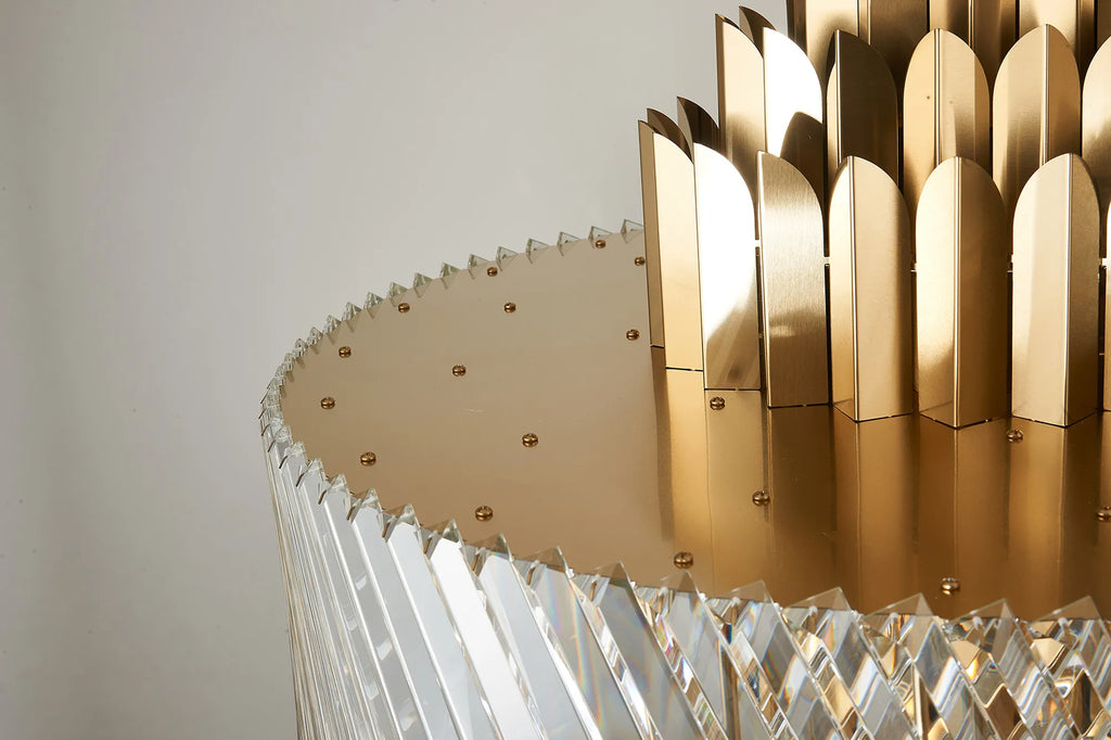 Lola 70cm Chandelier Art Deco Style Pendant, 13 x E14