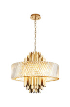 Lola 70cm Chandelier Art Deco Style Pendant, 13 x E14