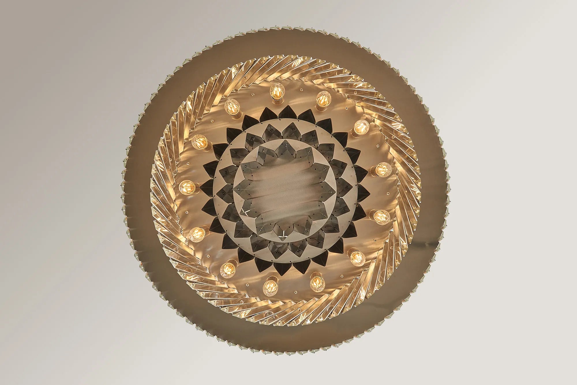 Lola 70cm Chandelier Art Deco Style Pendant, 13 x E14