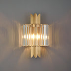 Lola Art Deco Style Wall Light, 2 x E14