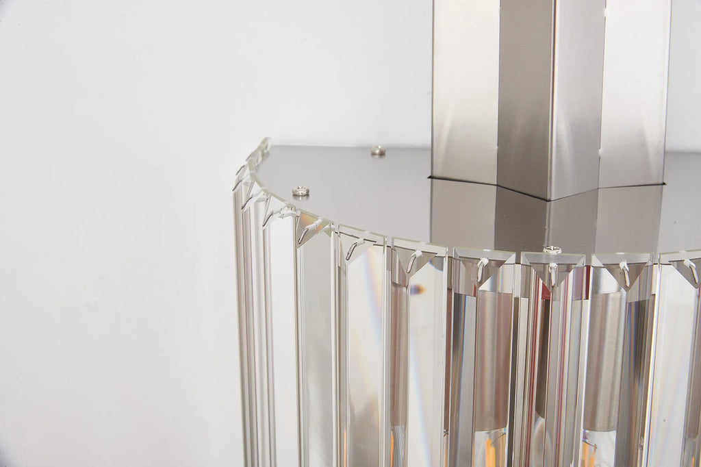 Lola Art Deco Style Wall Light, 2 x E14