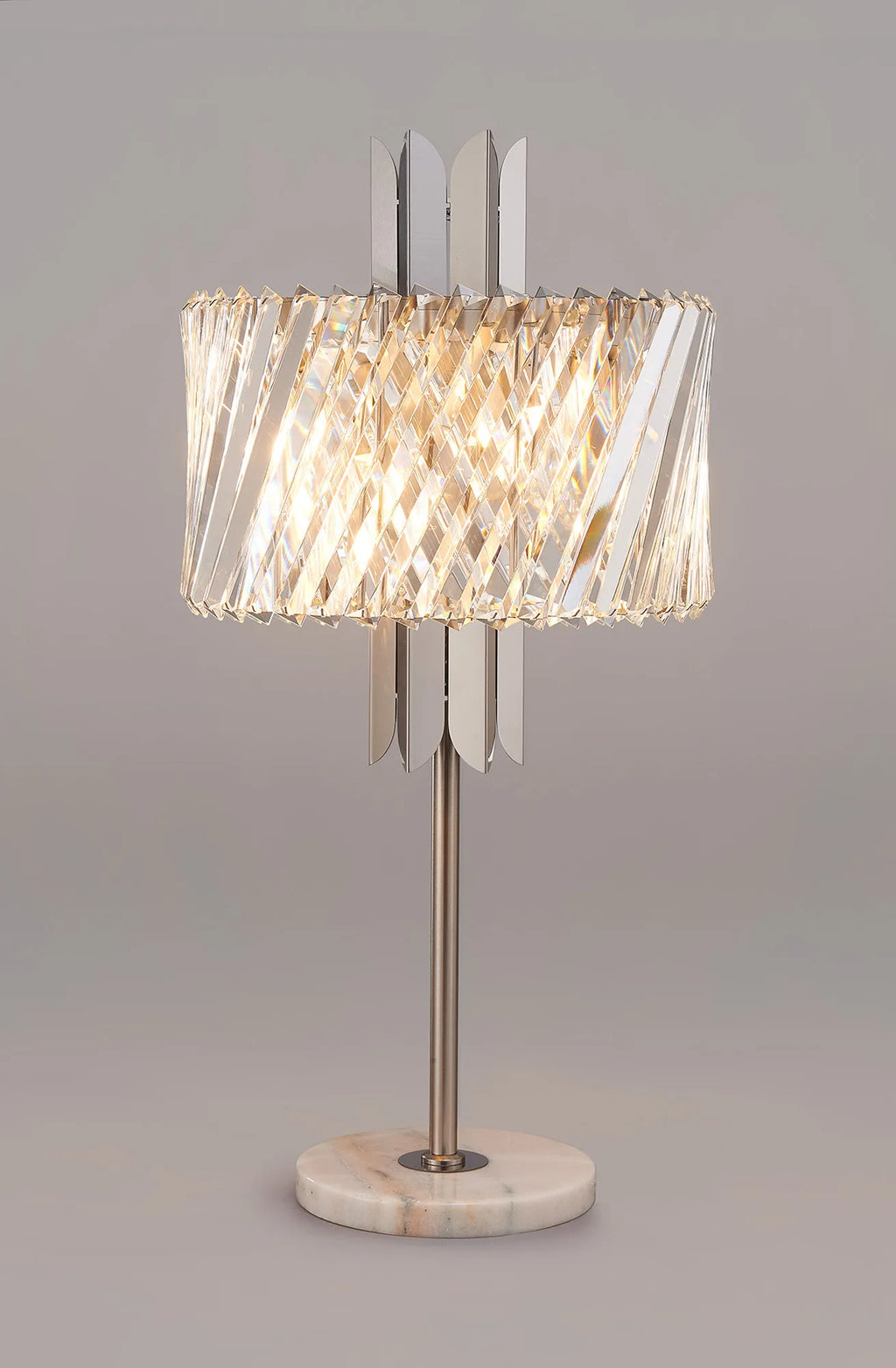 Lola Art Deco Style Table Lamp, 4 x E14