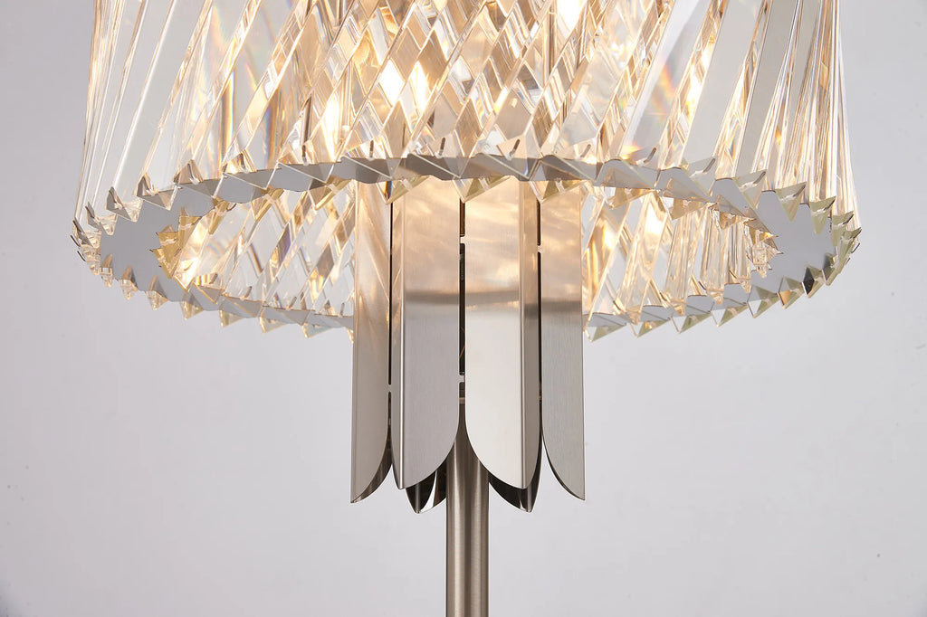 Lola Art Deco Style Table Lamp, 4 x E14