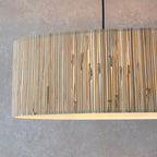 Endon - Longshore Linear Seagrass Pendant. 2 x E27 - Luminosity Designs Ltd