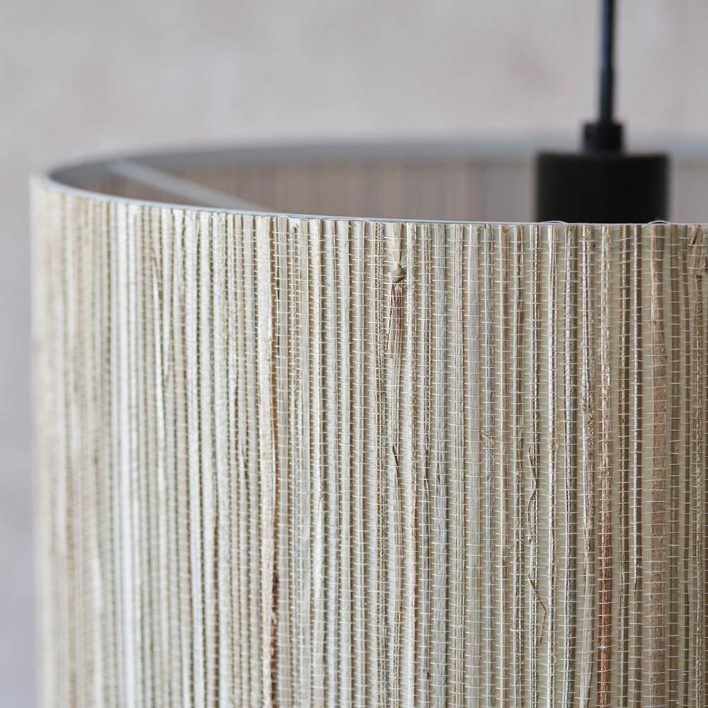 Endon - Longshore Single Seagrass Pendant. 1 x E27 - Luminosity Designs Ltd
