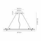 Deco - Lowan Suspension Plate for Flush Fittings - Luminosity Designs Ltd