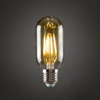 LSE - LSE / Value Lights Amber Radio Valve Shaped LED Bulb - Luminosity Designs Ltd