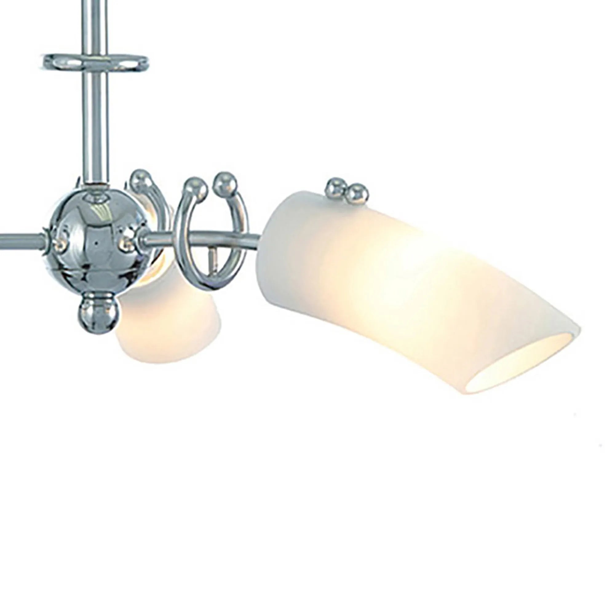 Diyas - Lucia Pendant 3 Light G9 Polished Chrome/Frosted Glass (Diyas IL20231) - Luminosity Designs Ltd