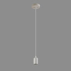 Luminosity Designs Ltd - Luminosity Single Modern Pendant with 1m Braided Cable and Deep Shade Ring for Thick Glass - Luminosity Designs Ltd
