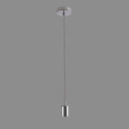 Luminosity Designs Ltd - Luminosity Single Modern Pendant with 1m Braided Cable and Deep Shade Ring for Thick Glass - Luminosity Designs Ltd