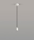 Luminosity Designs Ltd - Luminosity Single Modern Pendant with 1m Braided Cable and Deep Shade Ring for Thick Glass - Luminosity Designs Ltd