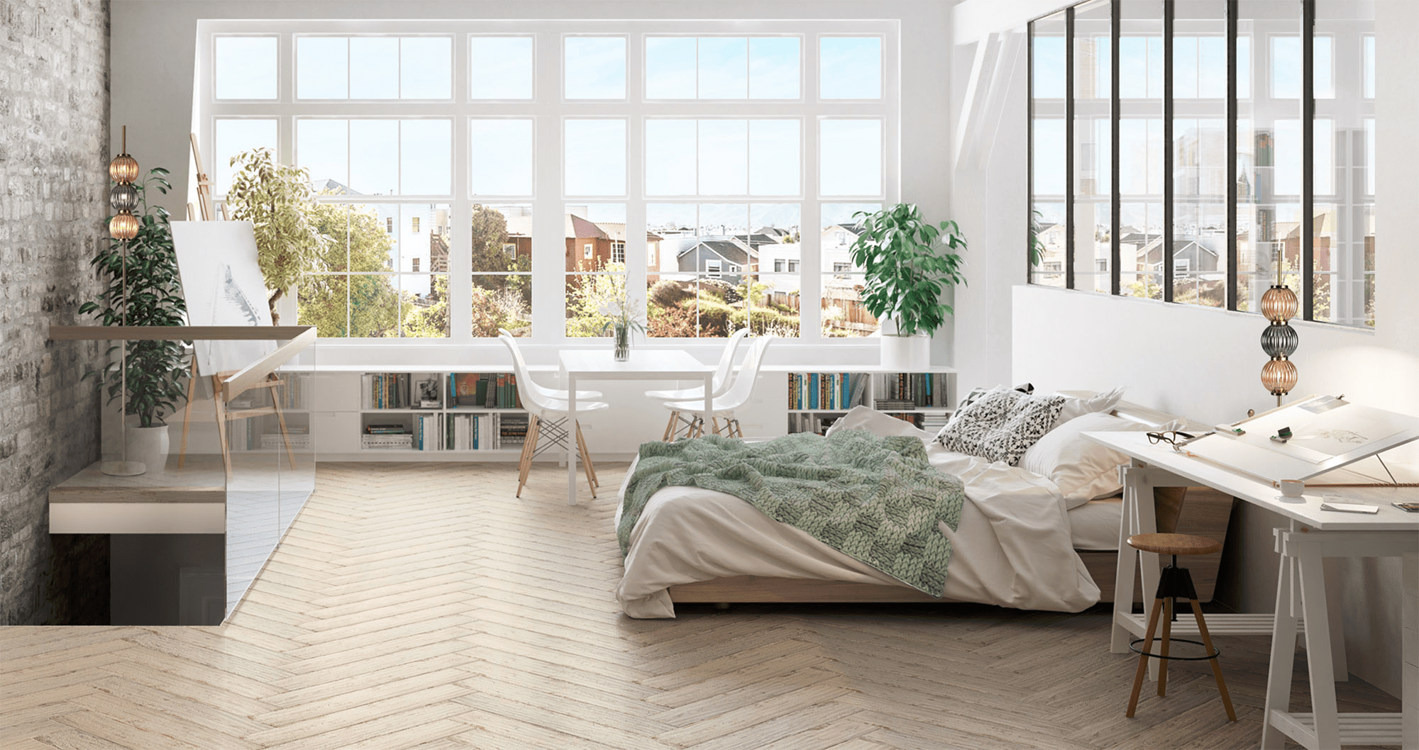 Luminosity Designs - Lustre Table Lamp - Luminosity Designs Ltd