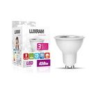 Crompton - Luxram Duramax Medium Powered 5w LED Thermal Plastic GU10 Spot Lamp Bulb - Luminosity Designs Ltd