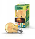Luxram - Luxram Vintage LED GLS E27 8W 2200K, 630lm, Gold Glass - Luminosity Designs Ltd