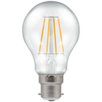 Crompton - Luxram Warm White 2700k Dimmable LED GLS Filament Bulb - 470 Lumens / 40W Equivalent - Luminosity Designs Ltd