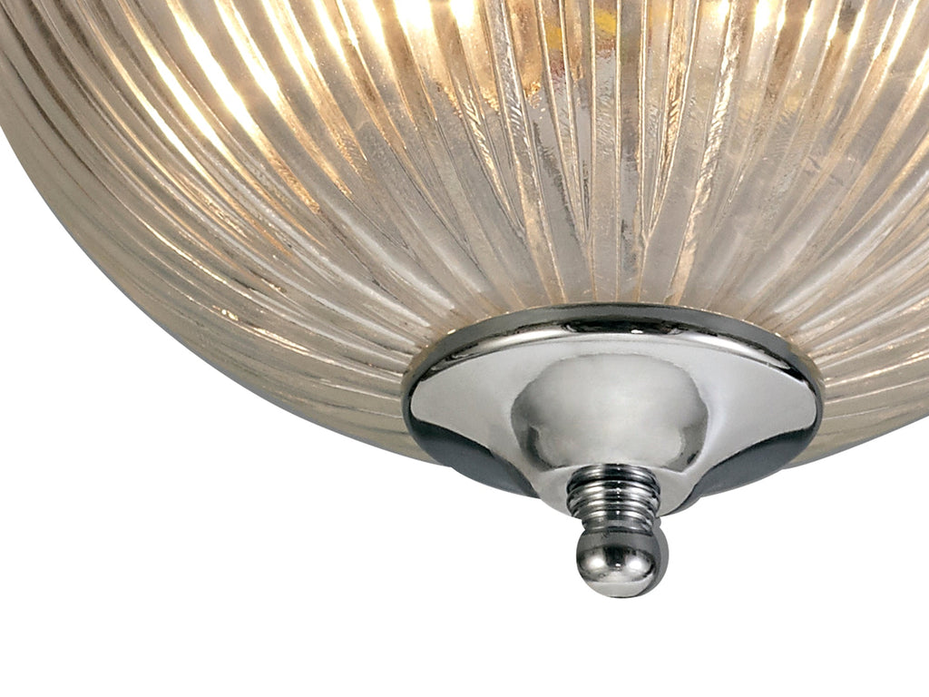 Deco - Macy Flush Ceiling Light - Luminosity Designs Ltd