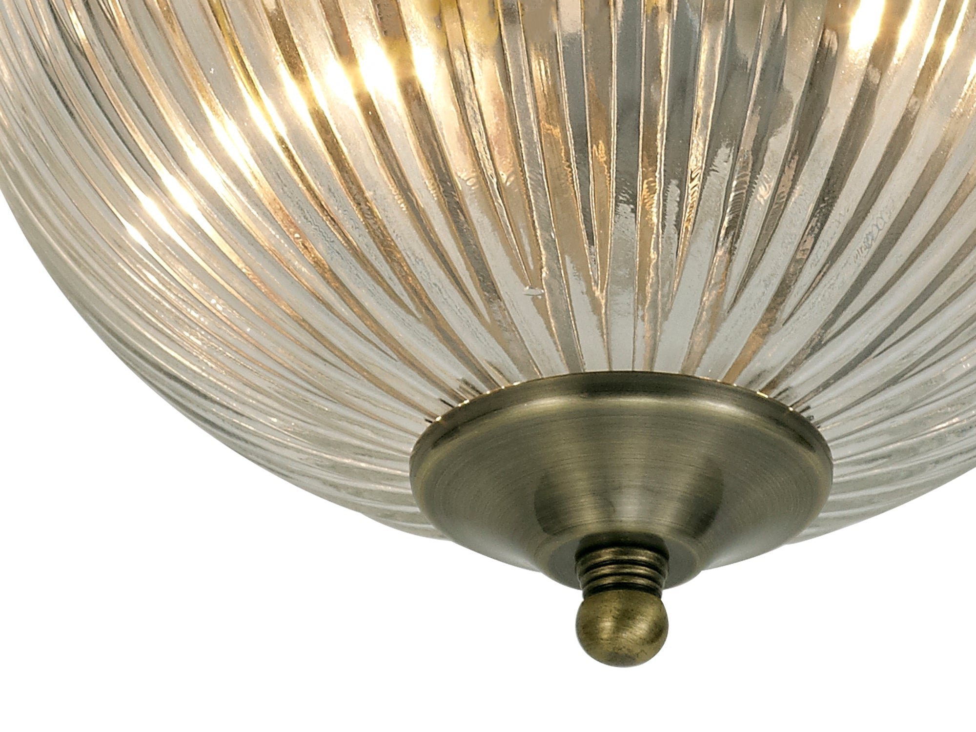 Deco - Macy Flush Ceiling Light - Luminosity Designs Ltd