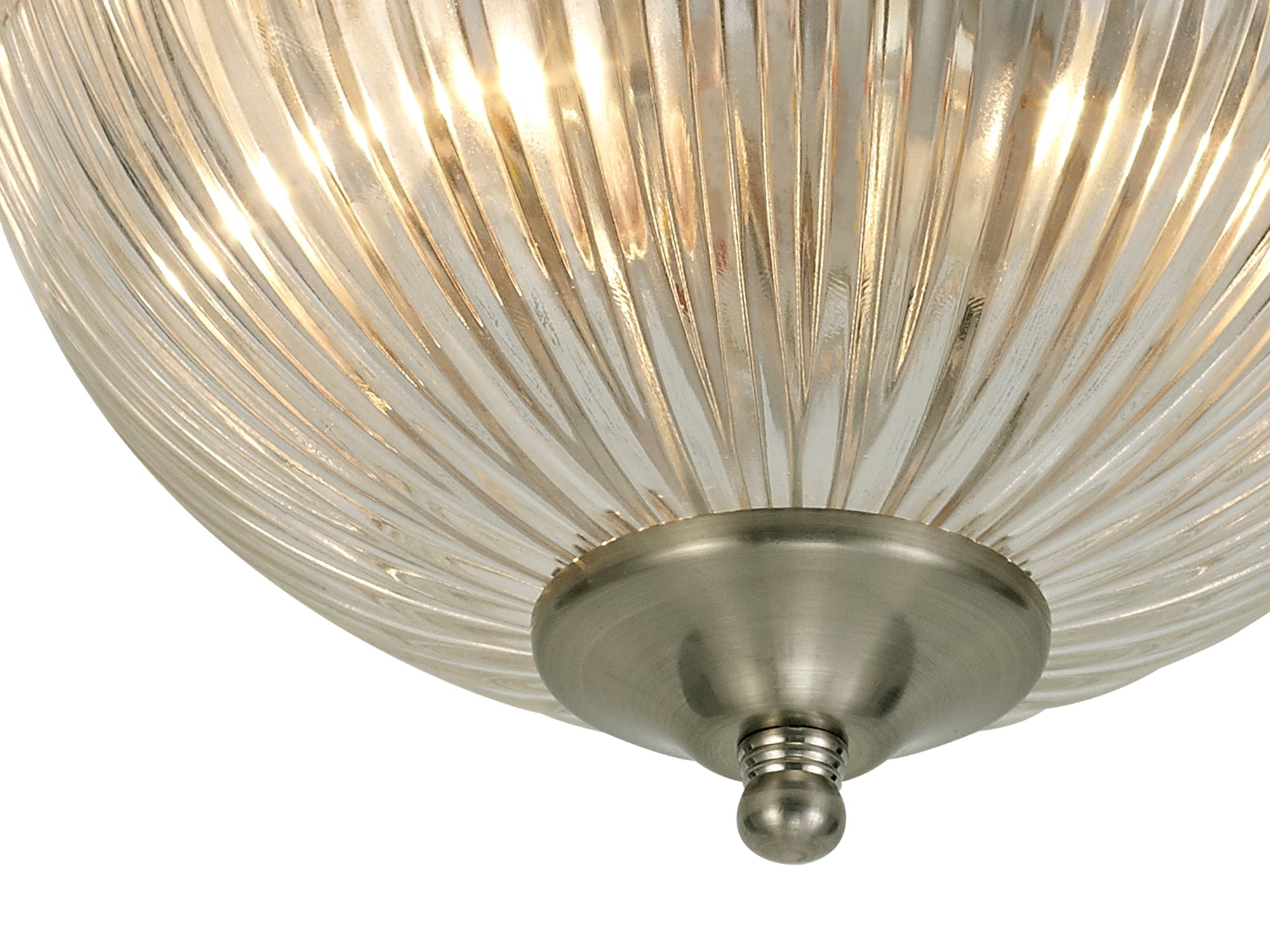 Deco - Macy Flush Ceiling Light - Luminosity Designs Ltd