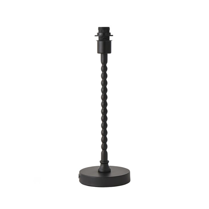 lse - Maeve Bobble Table Lamp with a Slender Stem and Vintage Style Detailing, 1x E14 - Luminosity Designs Ltd