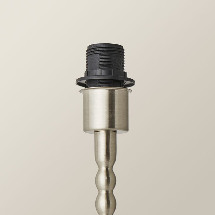 lse - Maeve Bobble Table Lamp with a Slender Stem and Vintage Style Detailing, 1x E14 - Luminosity Designs Ltd