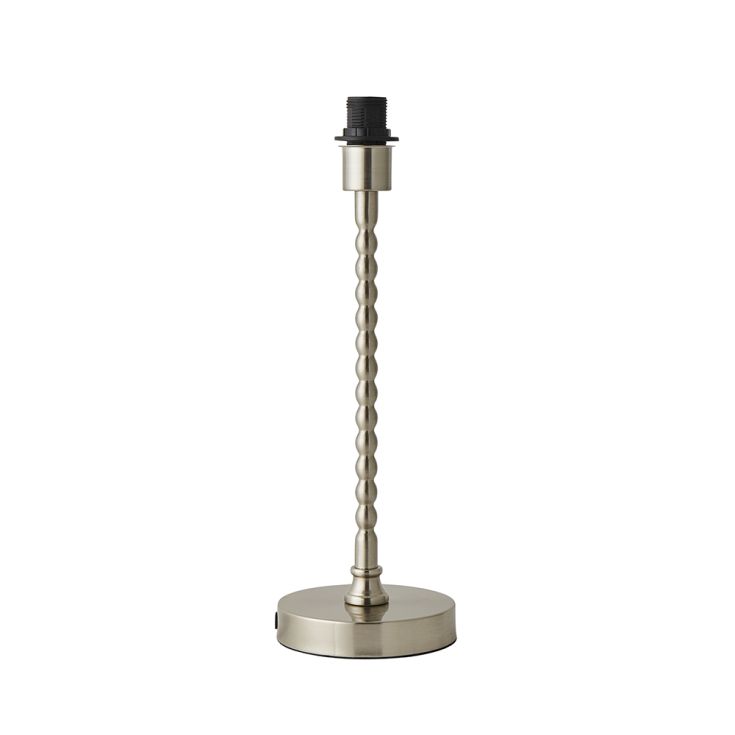 lse - Maeve Bobble Table Lamp with a Slender Stem and Vintage Style Detailing, 1x E14 - Luminosity Designs Ltd