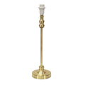 lse - Maggie Candlestick Table Lamp with a Slender Stem and Vintage Style Detailing, 1x E14 - Luminosity Designs Ltd