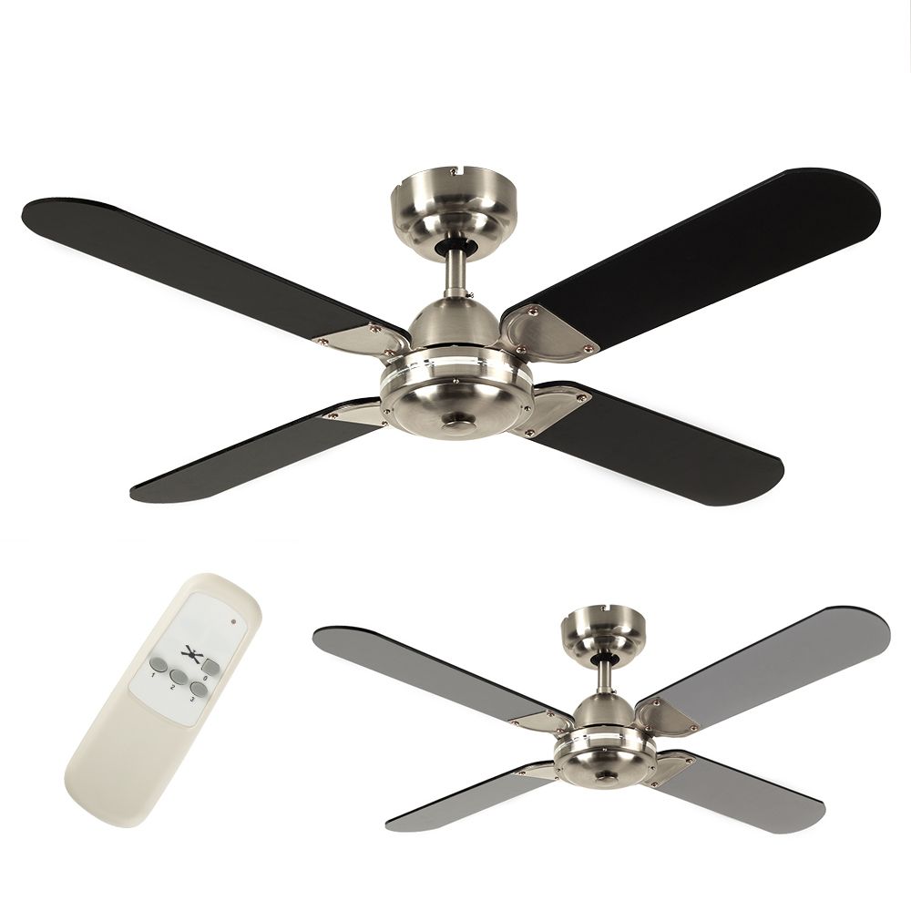 lse - Magnum Remote Controlled Ceiling Fan ( NO LIGHT ) - Luminosity Designs Ltd