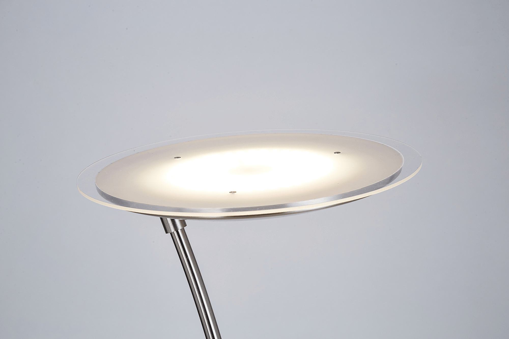 Luminosity Designs Ltd - Maktra LED Touch Dimmable Uplighter Mother and Child Floor Reading Lamp With USB Port - Luminosity Designs Ltd