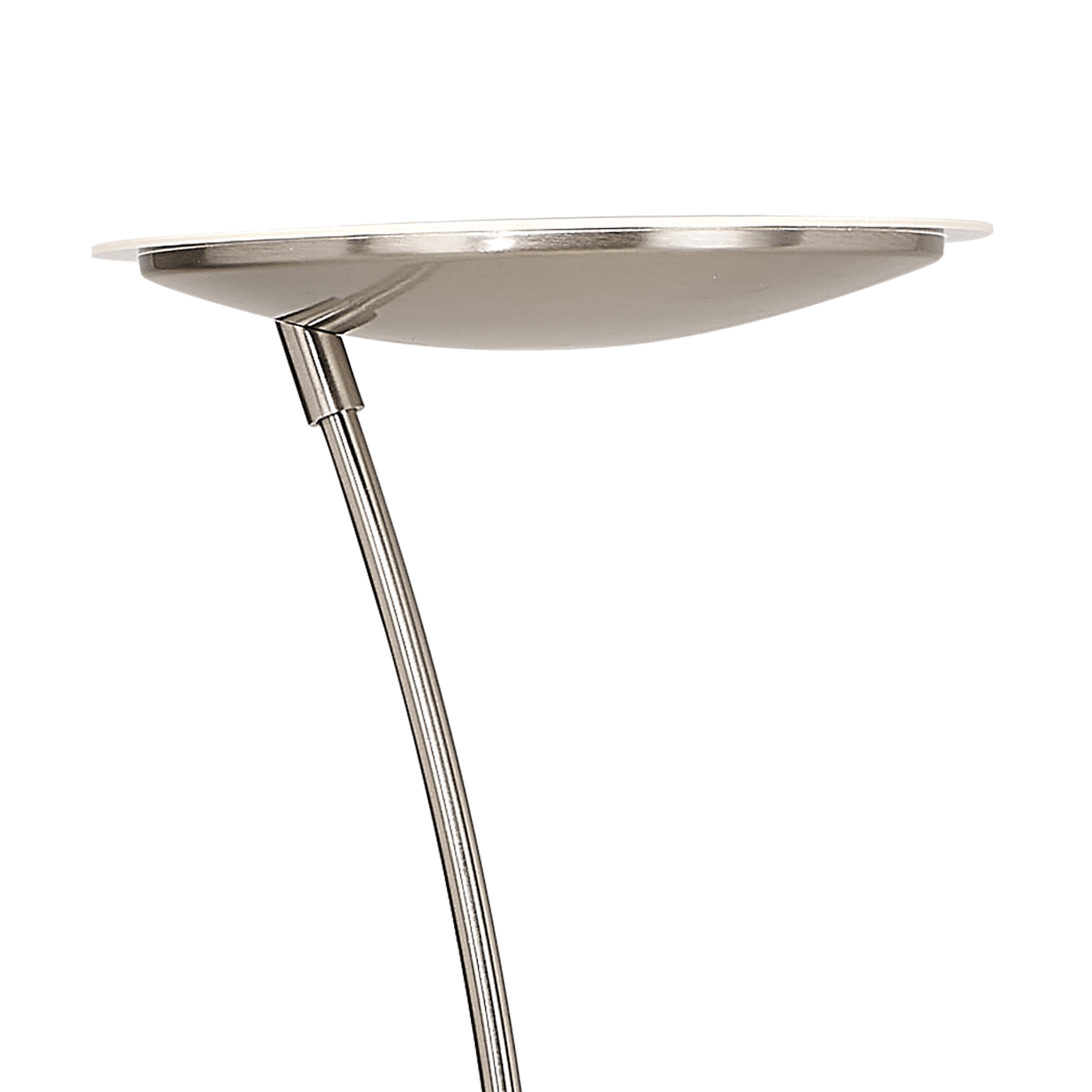 Luminosity Designs Ltd - Maktra LED Touch Dimmable Uplighter Mother and Child Floor Reading Lamp With USB Port - Luminosity Designs Ltd