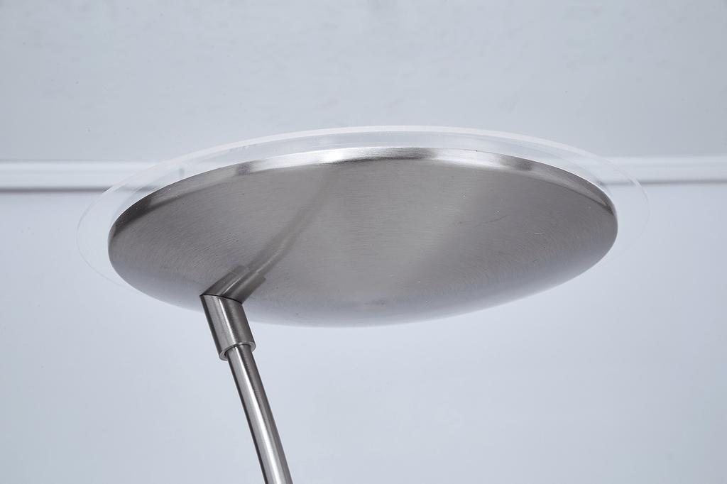 Luminosity Designs Ltd - Maktra LED Touch Dimmable Uplighter Mother and Child Floor Reading Lamp With USB Port - Luminosity Designs Ltd