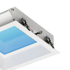 Mantra - Mantra Blue Sky 30 x 30cm Square Recessed Panel, 16W LED 4200K, 1280lm, Matt White, Driver Included - Luminosity Designs Ltd