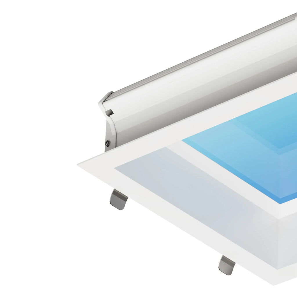 Mantra - Mantra Blue Sky 30 x 30cm Square Recessed Panel, 16W LED 4200K, 1280lm, Matt White, Driver Included - Luminosity Designs Ltd
