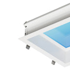 Mantra - Mantra Blue Sky 30 x 30cm Square Recessed Panel, 16W LED 4200K, 1280lm, Matt White, Driver Included - Luminosity Designs Ltd