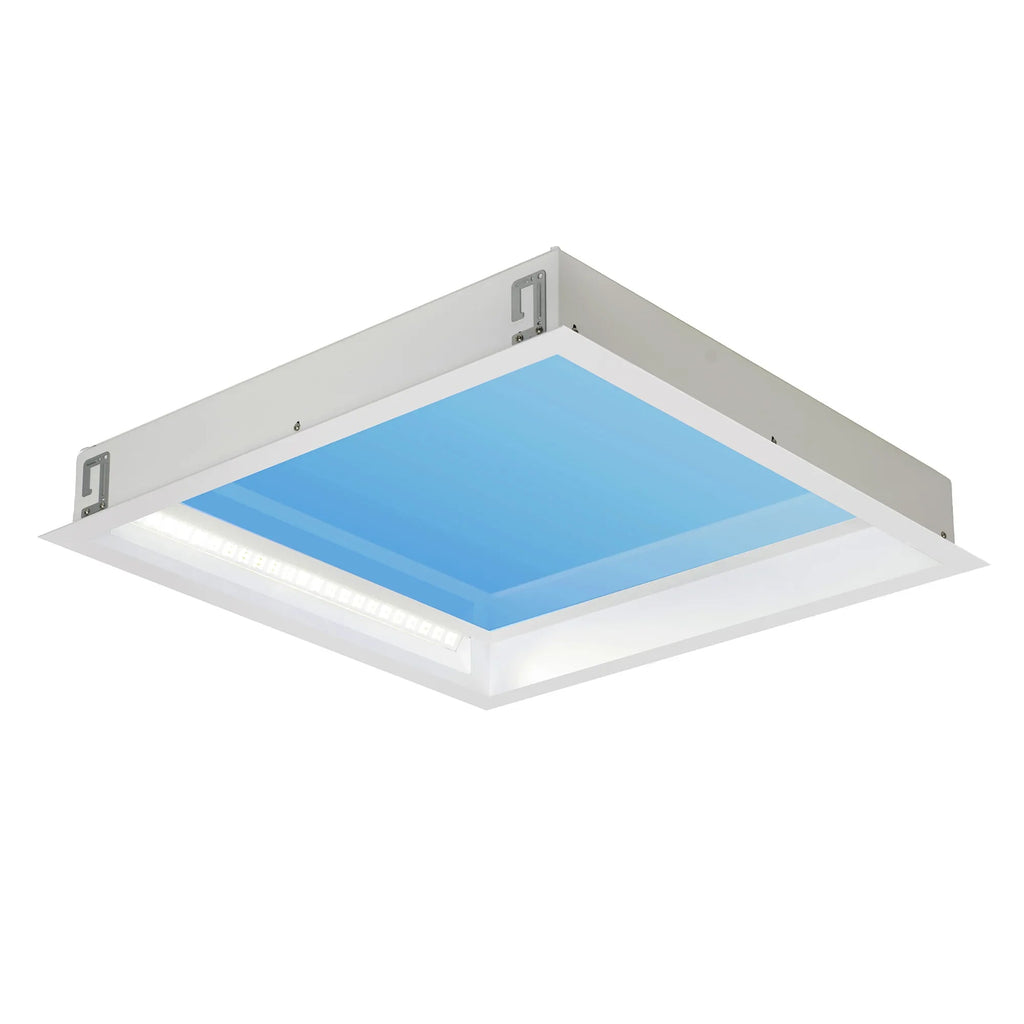 Mantra - Mantra Blue Sky 60 x 60cm Square Recessed Panel, 60W LED 4500K, 4000lm, Matt White, Driver Included - Luminosity Designs Ltd