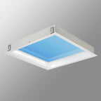 Mantra - Mantra Blue Sky 60 x 60cm Square Recessed Panel, 60W LED 4500K, 4000lm, Matt White, Driver Included - Luminosity Designs Ltd