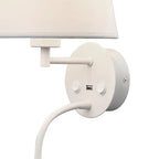 Mantra Fusion - Mantra Caicos Wall + Reading Light with USB Charger, 1 x E27 + 3W LED, 3000K, 210lm LED, Individually Switched - Luminosity Designs Ltd
