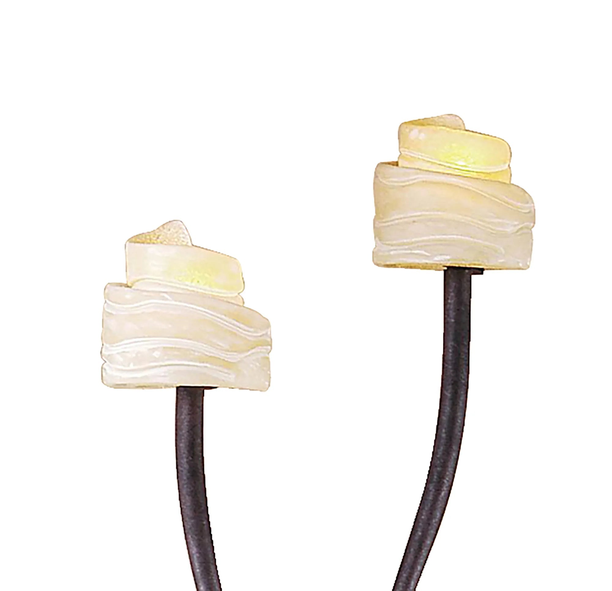Mantra - Mantra Estilo Rustic Style Floor Lamp, 2 Light E14, Brown/Black Oxide (M2726) - Luminosity Designs Ltd
