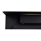 Mantra Fusion - Mantra Fuerteventura Wall Lamp / Coat Rack with Handy Shelf and Built In LED Illumination - Luminosity Designs Ltd