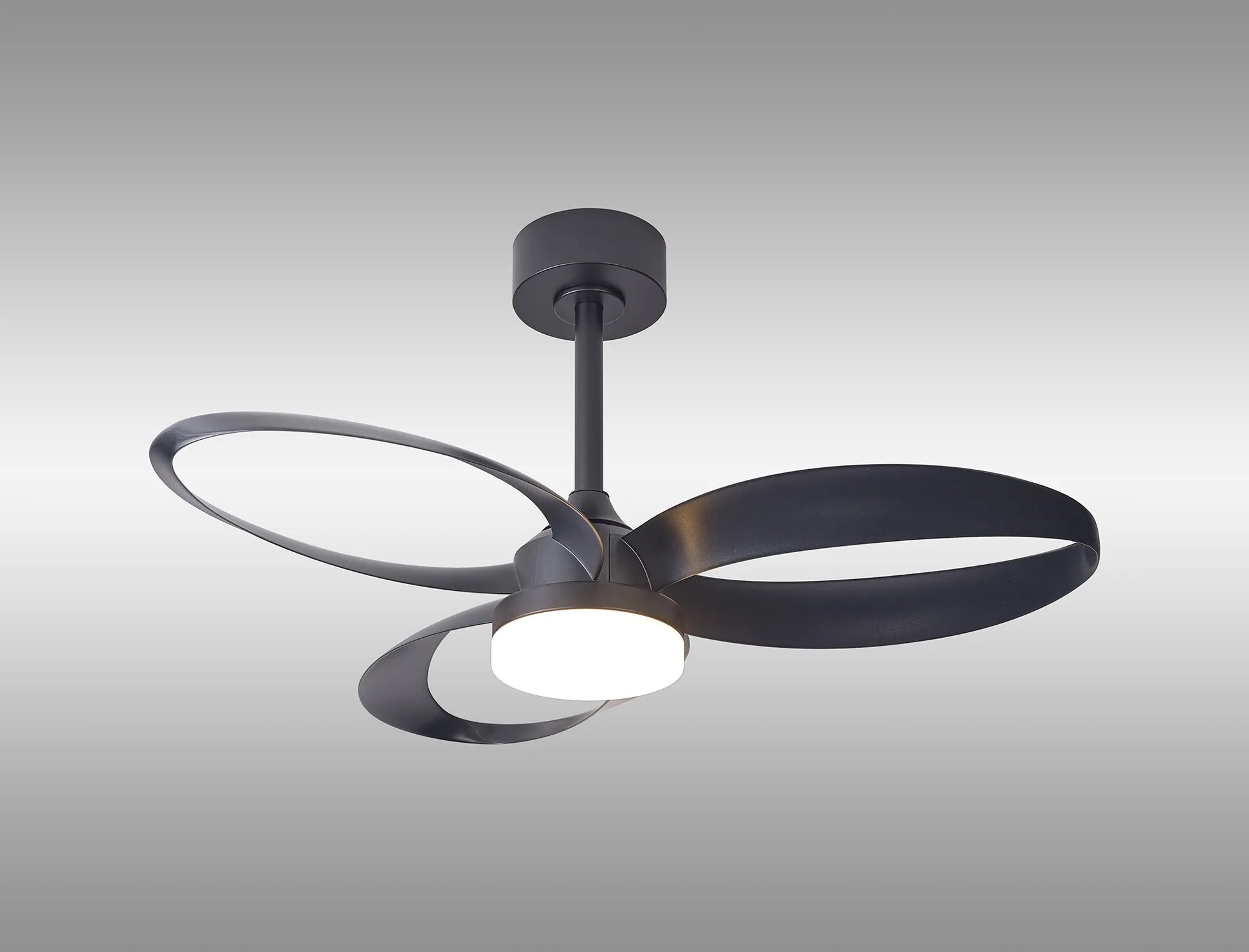 Mantra - Mantra Infinity Fan 92.6cm 24W LED Dimmable Ceiling Light With Built - In 30W DC Reversible Fan, Remote Control 2700 - 5000K, 1800lm - Luminosity Designs Ltd