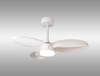 Mantra - Mantra Infinity Fan 92.6cm 24W LED Dimmable Ceiling Light With Built - In 30W DC Reversible Fan, Remote Control 2700 - 5000K, 1800lm - Luminosity Designs Ltd