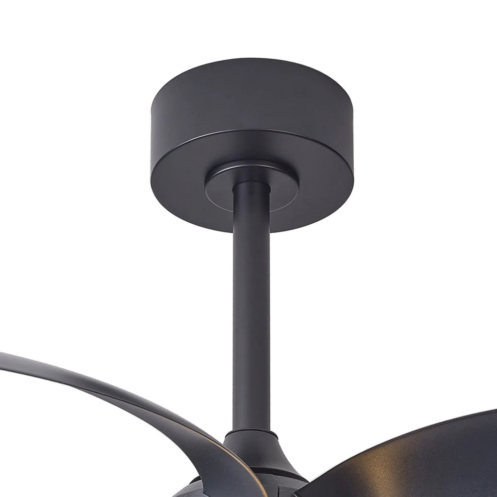 Mantra - Mantra Infinity Fan 92.6cm 24W LED Dimmable Ceiling Light With Built - In 30W DC Reversible Fan, Remote Control 2700 - 5000K, 1800lm - Luminosity Designs Ltd