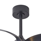 Mantra - Mantra Infinity Fan 92.6cm 24W LED Dimmable Ceiling Light With Built - In 30W DC Reversible Fan, Remote Control 2700 - 5000K, 1800lm - Luminosity Designs Ltd