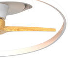 Mantra - Mantra Ocean 78cm 60W LED Dimmable Ceiling Light With Built - In 35W DC Reversible Fan, Wood, 4200lm - Luminosity Designs Ltd