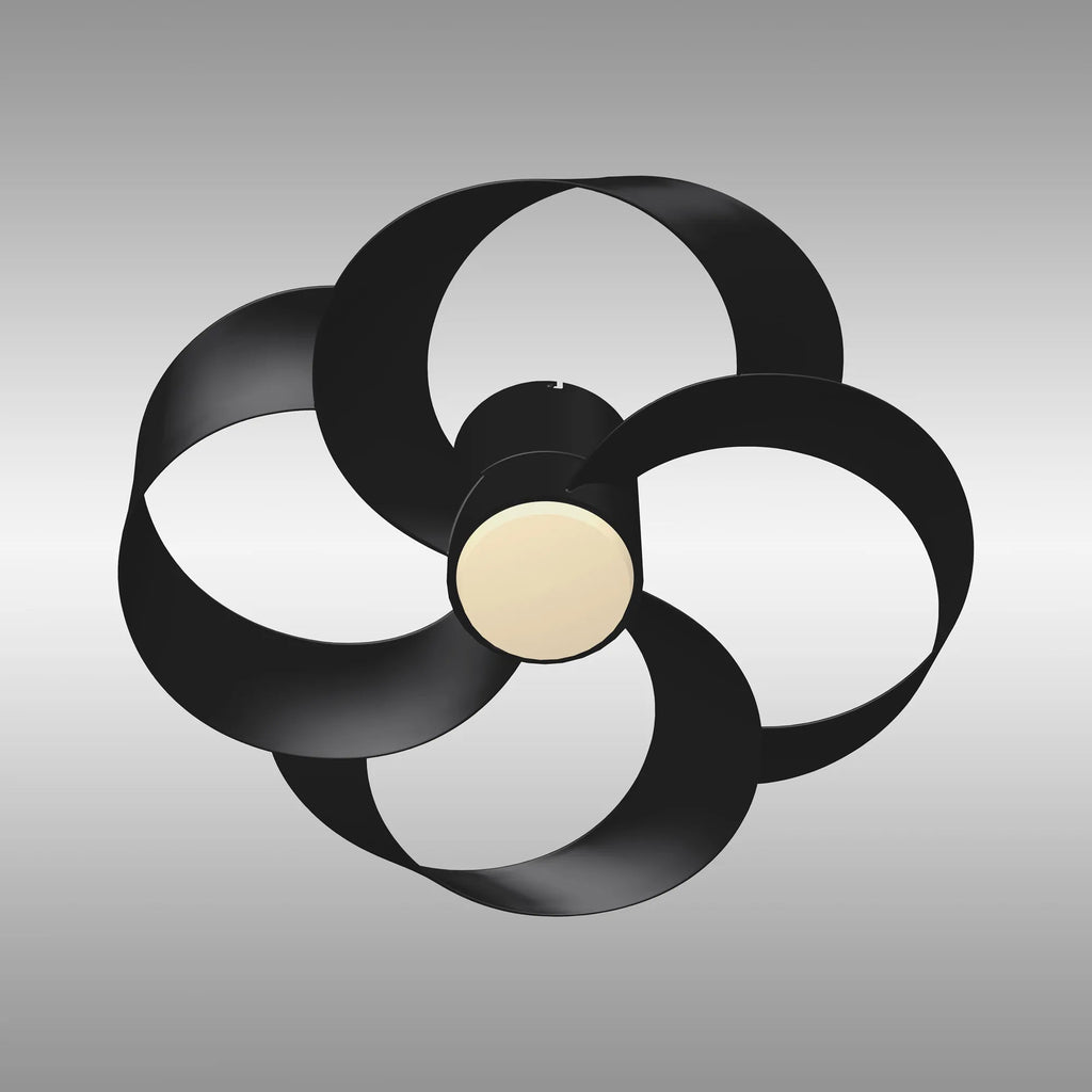 Mantra - Mantra Rose 65cm 24W LED Dimmable Ceiling Light With Built - In 22W DC Reversible Fan, Remote Control 2700 - 5000K, 2000lm - Luminosity Designs Ltd