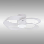 Mantra - Mantra Rose 65cm 24W LED Dimmable Ceiling Light With Built - In 22W DC Reversible Fan, Remote Control 2700 - 5000K, 2000lm - Luminosity Designs Ltd
